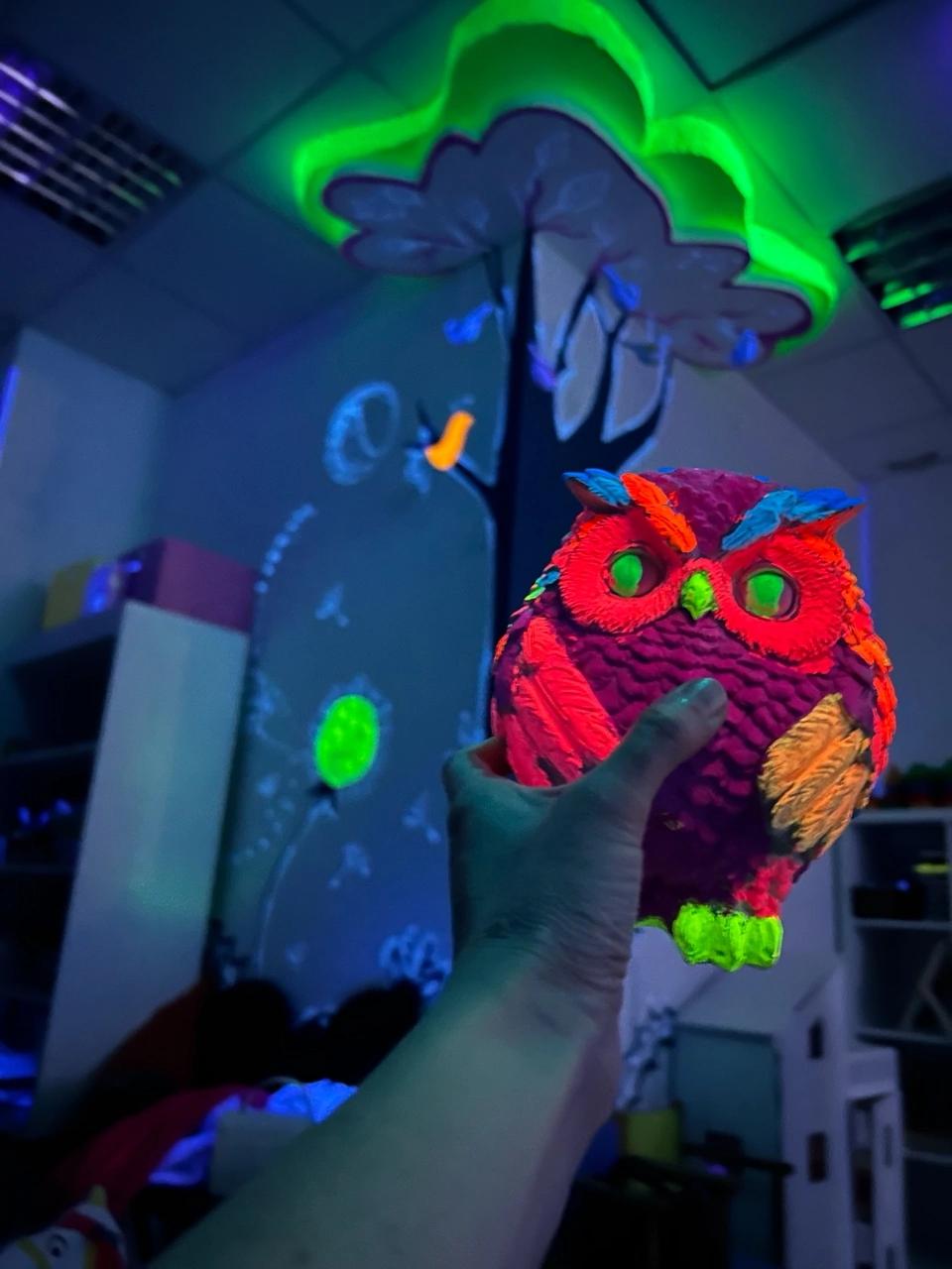 Флуоресцентная комната